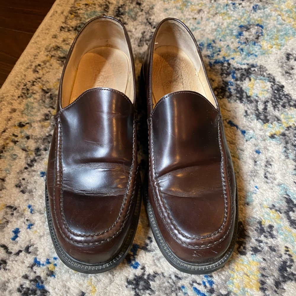J Crew vintage loafers.